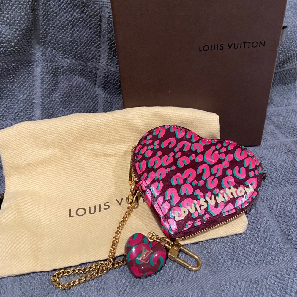 Louis Vuitton stephen sprouse coin case